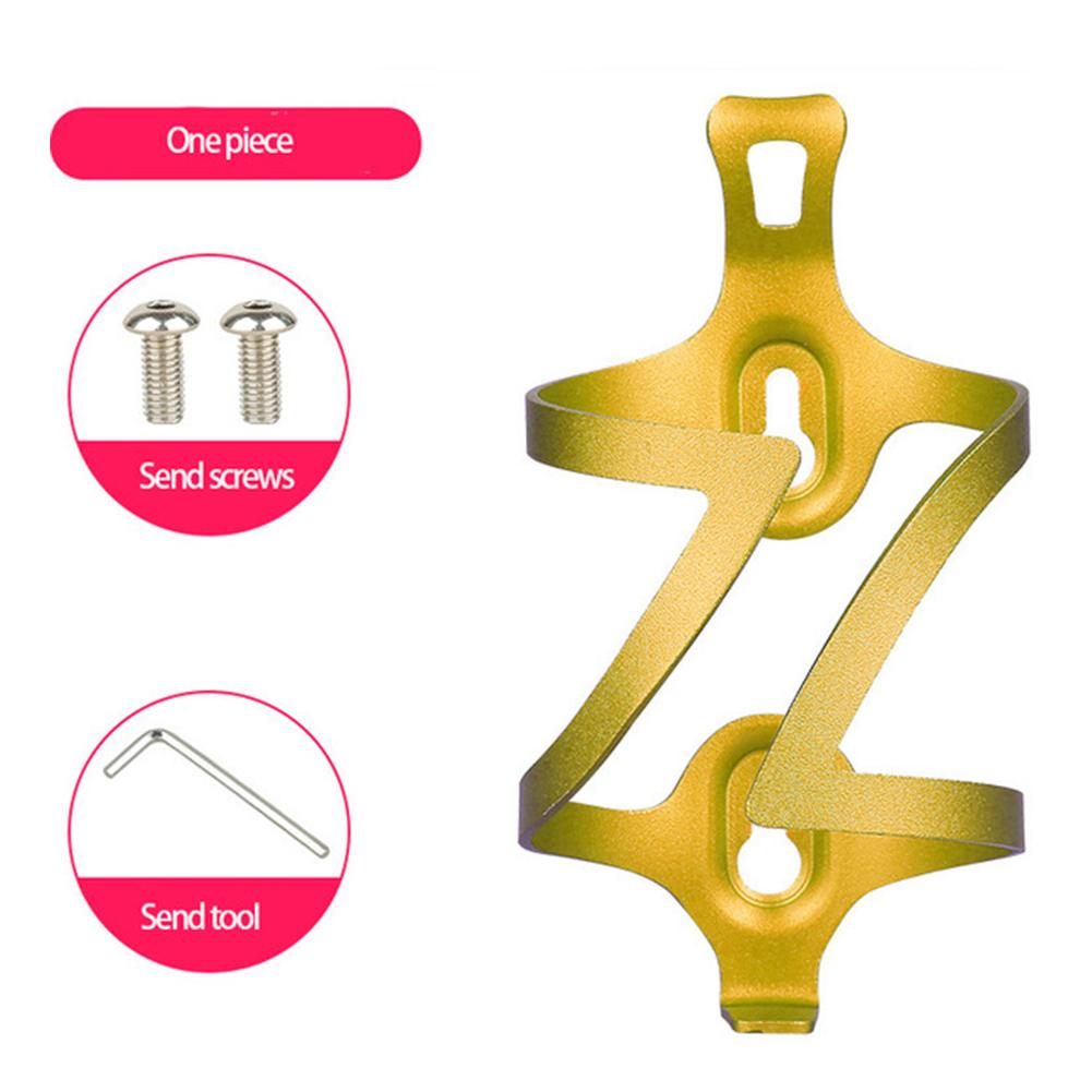 Durable 3D Bike Water Bottle Holder Ultralight Aluminium Alloy Cycling Cup Bottle Cage Rack Cycling Bicycle Accessories: E