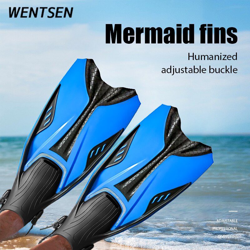 thumbnail image 2 of Funny Kids Adult Mermaid Tails Girl Swimmable Monofin Mono Swimming Fin Flippers 2 of 11