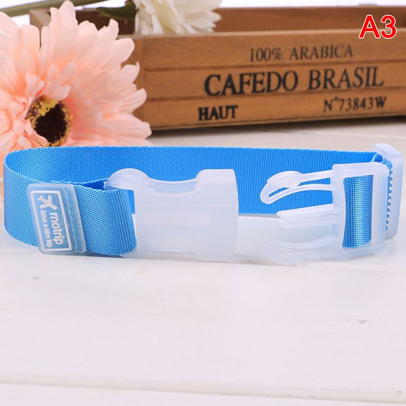 Adjustable Luggage Straps Nylon Hanging Buckle Straps Luggage Accessories Straps Suitcase Bag Straps Belt Lock Hooks Travel: A3