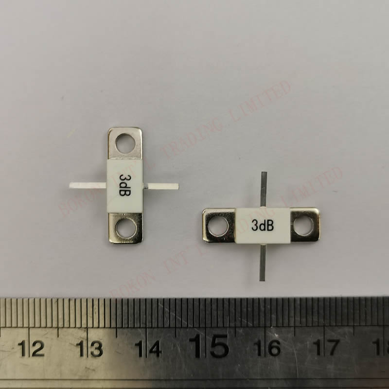 3DB Attenuator 100watt ATTENUATORS FLANGED 100watts 3dB DC-3GHz 50ohms BeO Full Flange 50OHM DC-3.0Ghz LOW VSWR High Power
