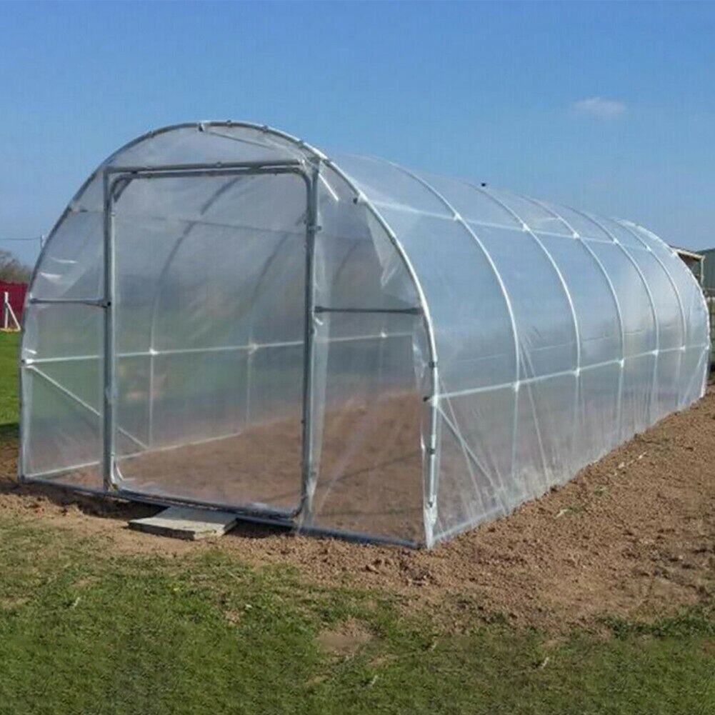 Invernadero de verduras de 0,04mm, cubierta de polietileno para cultivo agrícola, lámina de película transparente, impermeable, Anti-UV, protección de jardín para plantas