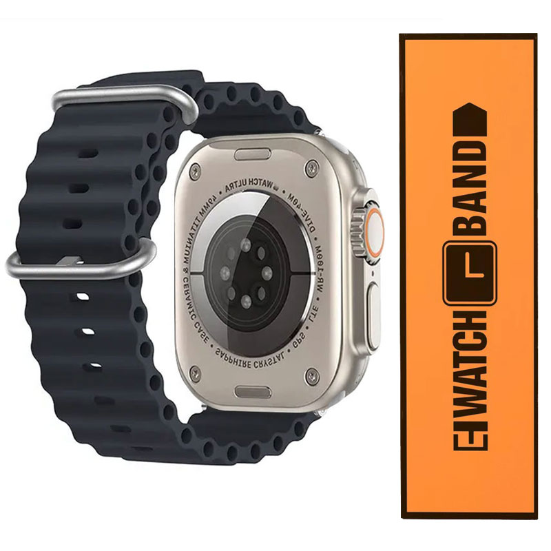 Correa de reloj deportivo para Apple watch ultra 2 1 banda para la serie 9 10 SE pulsera de silicona 42mm 44mm 45mm 49mm 46mm 42 44 45 46 49 mm