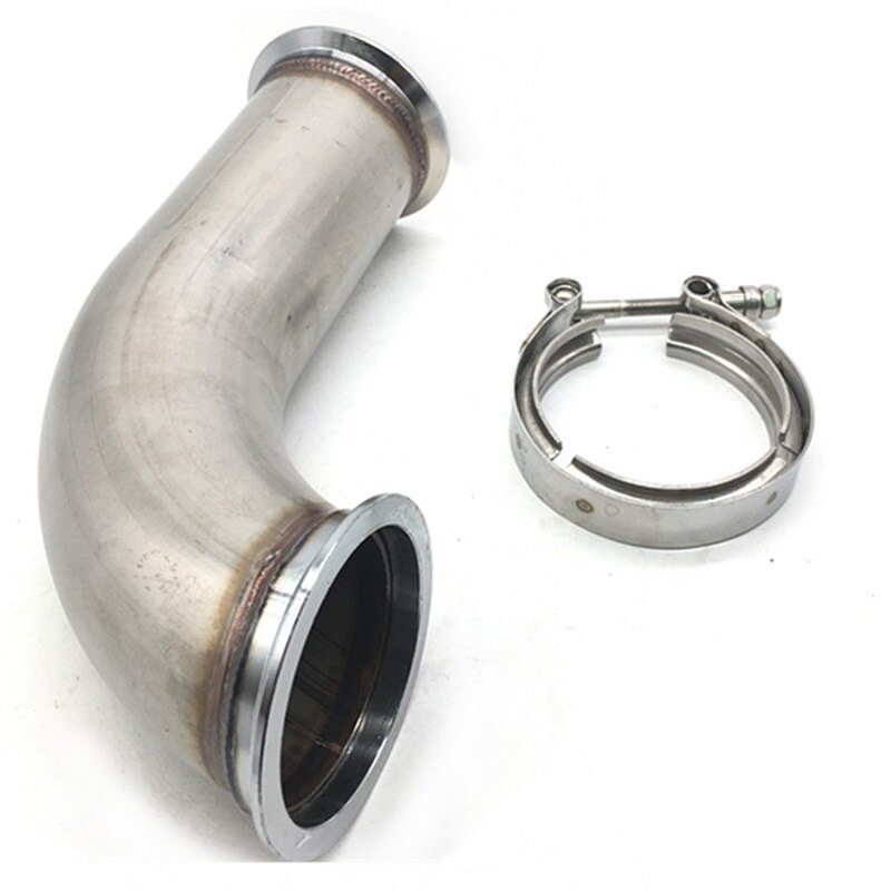 Serre-joint, 1.5-5.0 ", 304 v, acier inoxydable, tube d'échappement à bride plate, v bnad, uniquement