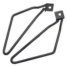 Motorcykel sadelväska stödfästen set för harley cruise dyna 883 auto motorcykel ram sadelväska monteringsfästen kit