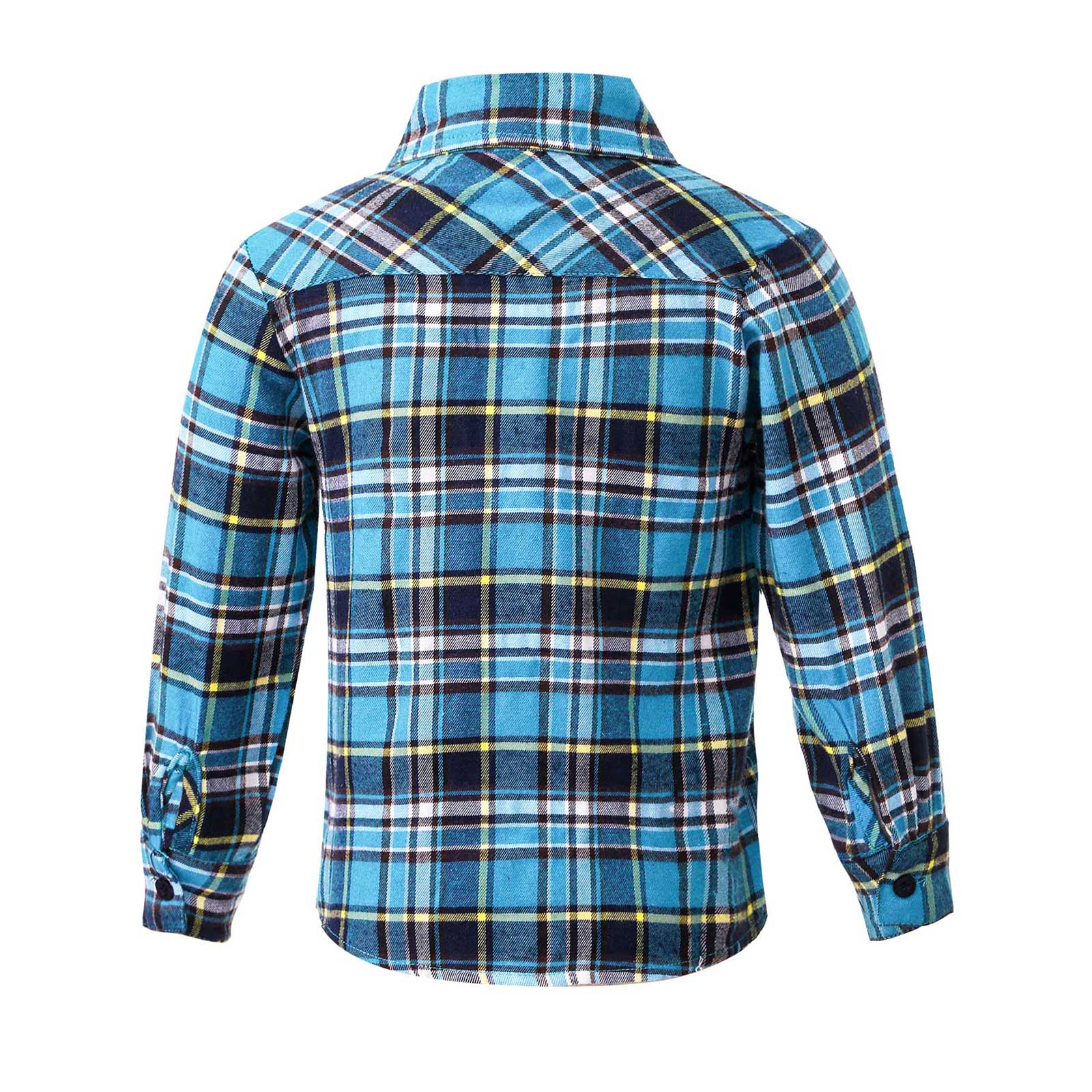 Camisas a cuadros de para niños, ropa de algodón de manga larga con lazo, camisas para bebés, primavera y otoño, de 1 a 10 años