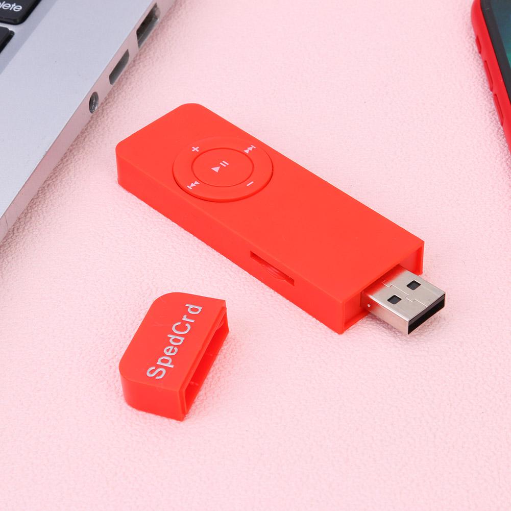 Portable Mini MP3 Player Walkman USB Flash MP3 Player Support 64GB TF Card Digital Music Players 8.5x 2.5x 0.9cm