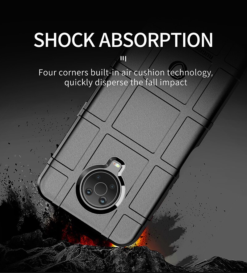 Case Voor Nokia G20 Telefoon Cover Ta-1336 Ta-1343 Armor Heavy Duty Bescherming Luxe Bescherming Voor nokia G20 Fundas