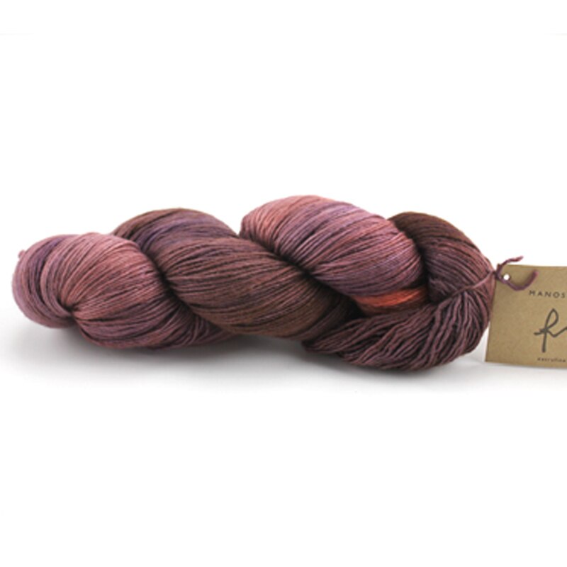 Manos Fino-laine mérinos extra fine 100, 70% soie, fil mélangé, fil teint à la main, d'uruguay: 442