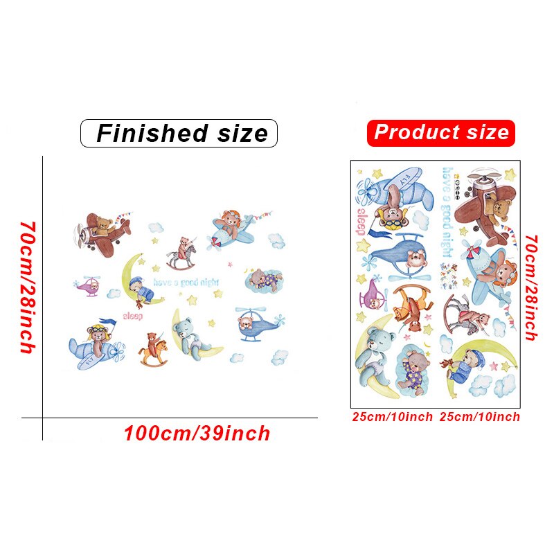 Heatboywade Self-adhesive Vinyl Kids Wall Stickers Cartoon Fighter Home Decor Decals Wallpapers for Boys Child Bedroom Nursery: No.05