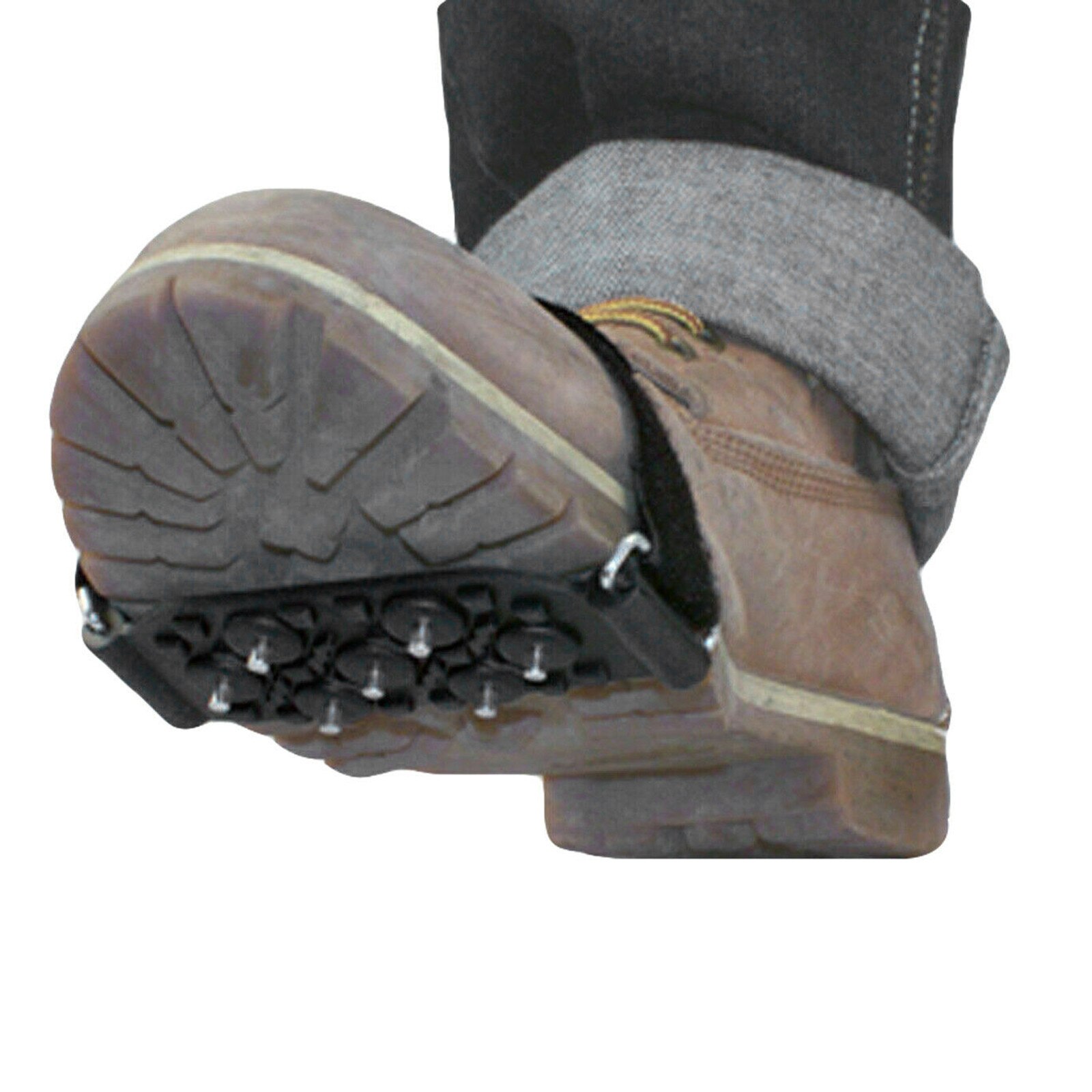 1 Pair Ice Snow Gripper Antiskid Non-slip Elastic Shoes Boots Spikes Grips, Shoe Covers Crampons For Outdoor #30