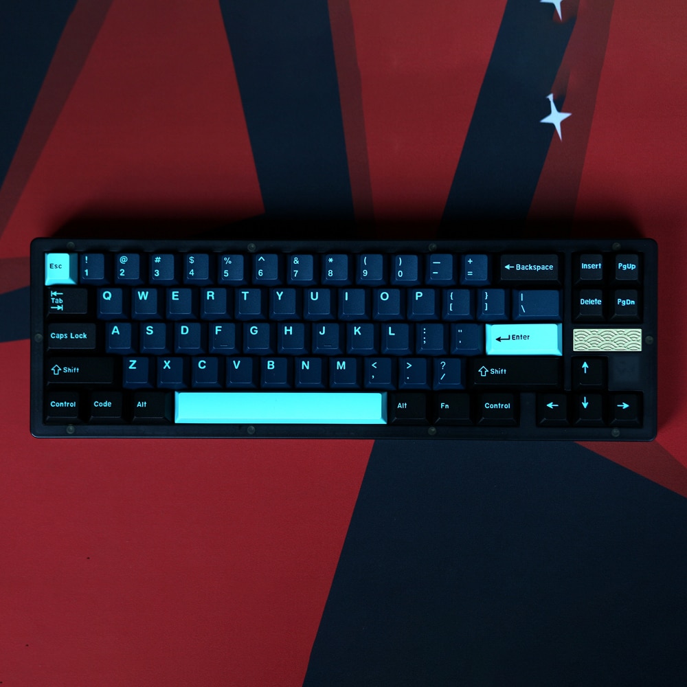 173 Keys DOUBLE SHOT GMK Monster/ Botanical/Blue Samurai Cherry Profile Keycap For Mechanical Gaming Keyboard GMMK Pro