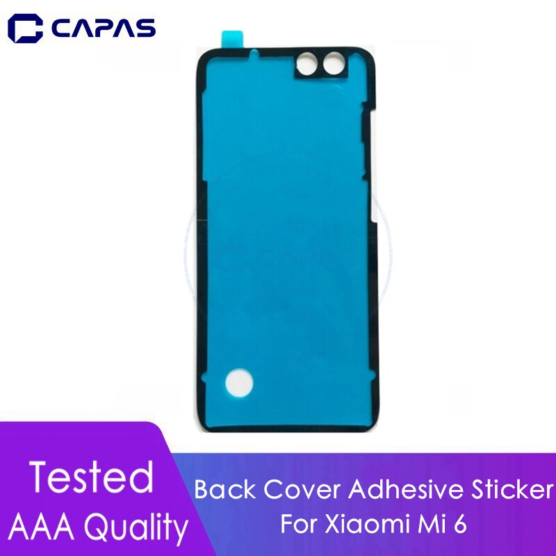 Achterkant Lijm Lijm Voor Xiaomi Mi 6 Achter Behuizing Batterij Deur Cover 3M Lijm Dubbelzijdig Sticker Tape getest Voor Mi6