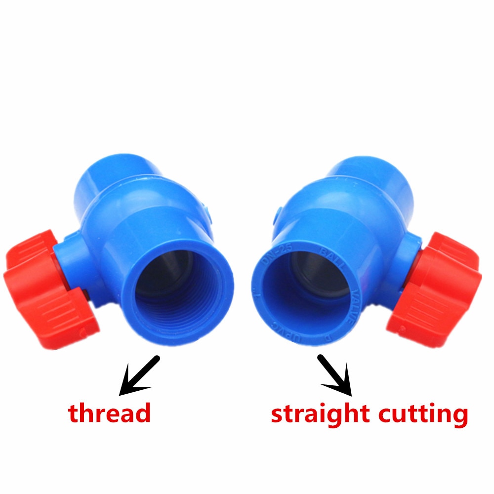 Water Supply and Drainage Pipe Quick Valve 20/25/32/40mm Ball Valve Water Pipe Fitting Industry Agriculture tools Connector