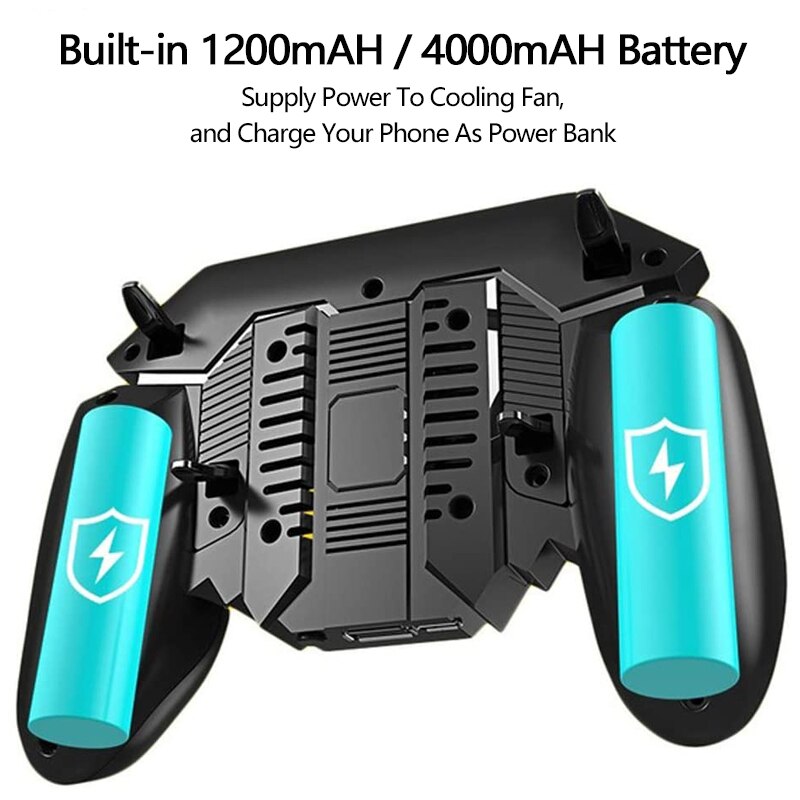 AK77 Game Gamepad Voor Mobiele Telefoon Shooter Trigger Fire Knop Controller Joystick Metalen Trigger Pubg Mobiele Shooter Joystick