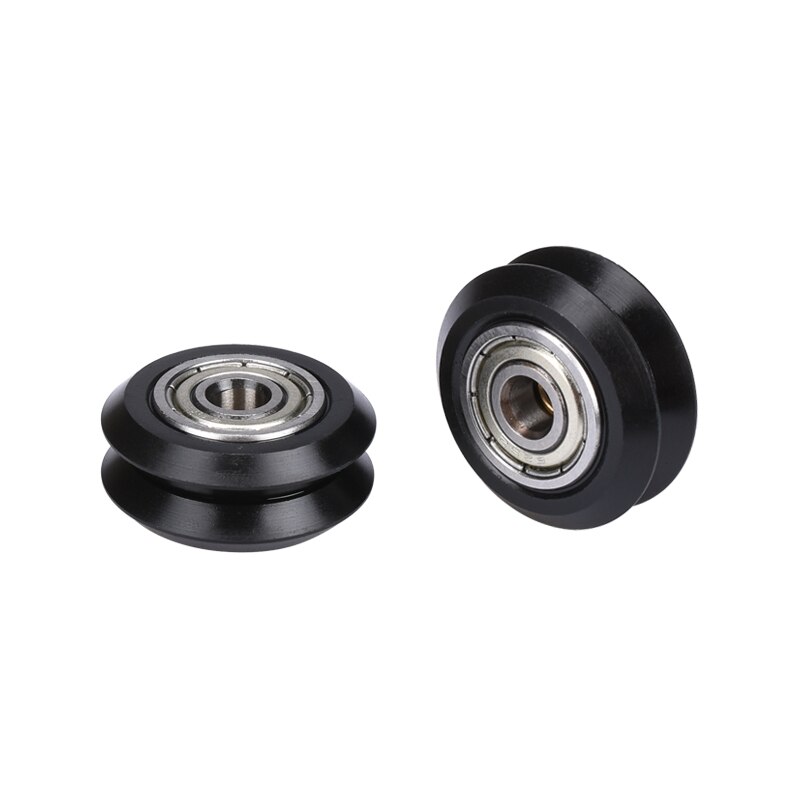 BIGTREETECH Openbuilds POM Wheel C-beam V-slot POM Polycarbonate Bearing Passive Round Wheel Idler Pulley Gear Perlin Wheel