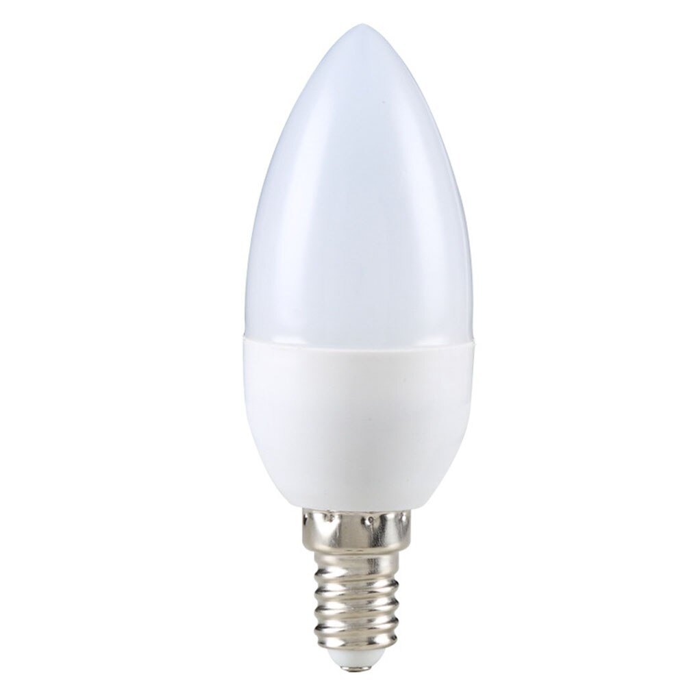 10 stk / lot  e14 ledede stearinlys  ac 220v led lys lysekrone lampe stearinlys 7w 9w lampe dekoration lys varm / hvid energibesparende