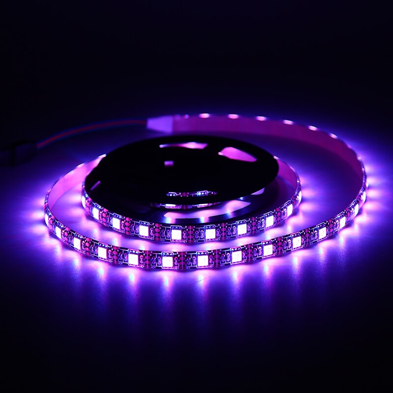 USB LED Strip Light White TV Backlight Lamp Self Adhesive Flexible Tape Wires