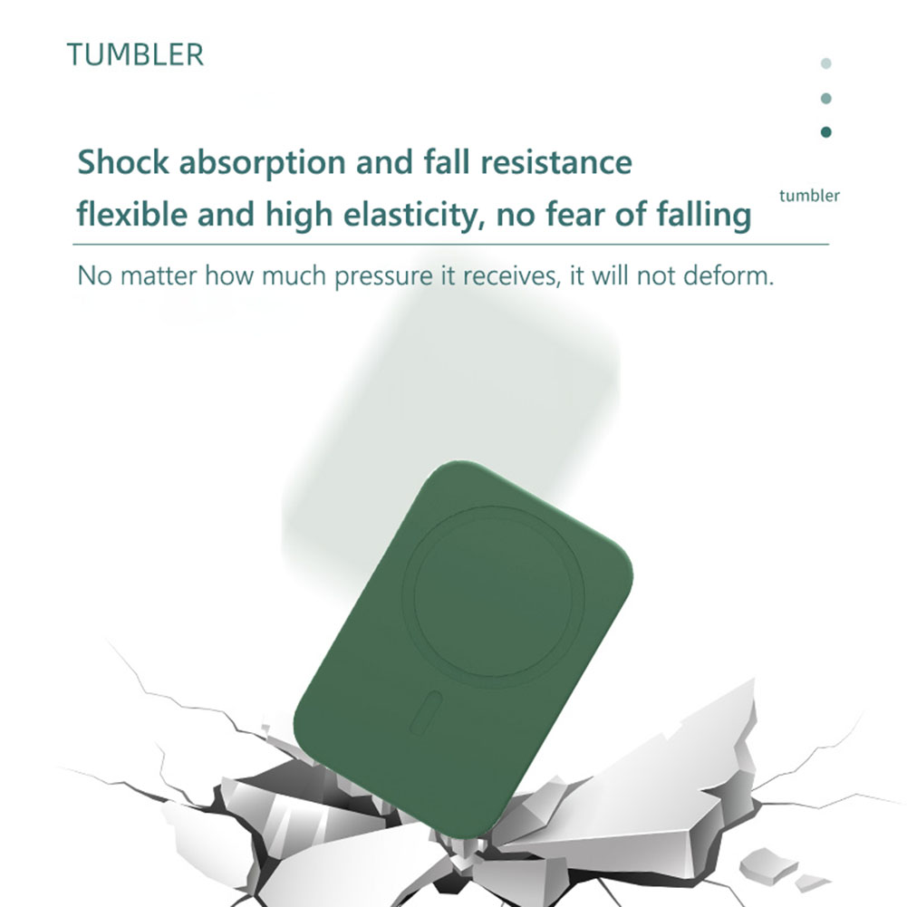 Shockproof Battery Case Silicone Power Bank Protective Case for Apple External Battery Protective Case