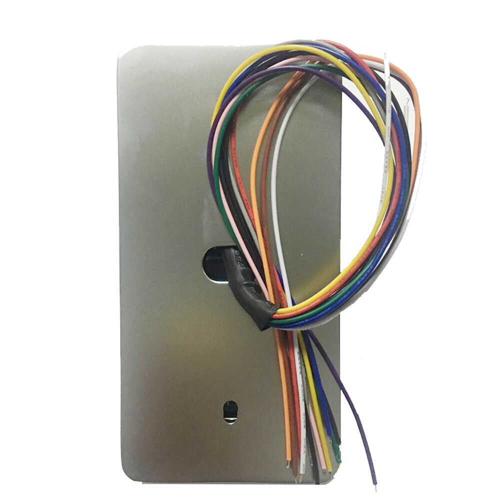 Metal 125KHz Rfid Access Control Keypad W/ 2000 Users 125KHz Card Reader Keypad Key Fobs Door Access Control System