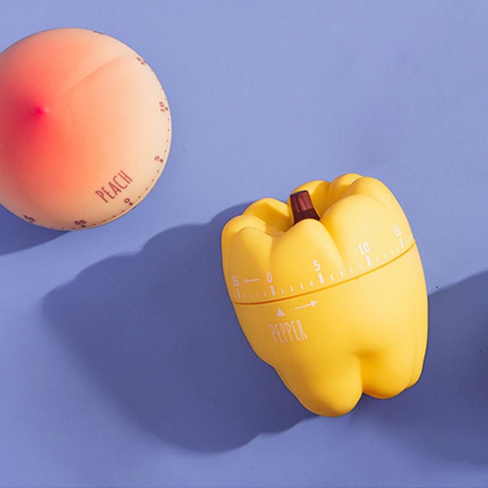 Groente Fruit Vormige Tijd Herinnering Mechanische Abs Creatieve Koken Tijd Herinnering Voor Thuis Leuke Simulatie Brood Maken Timer