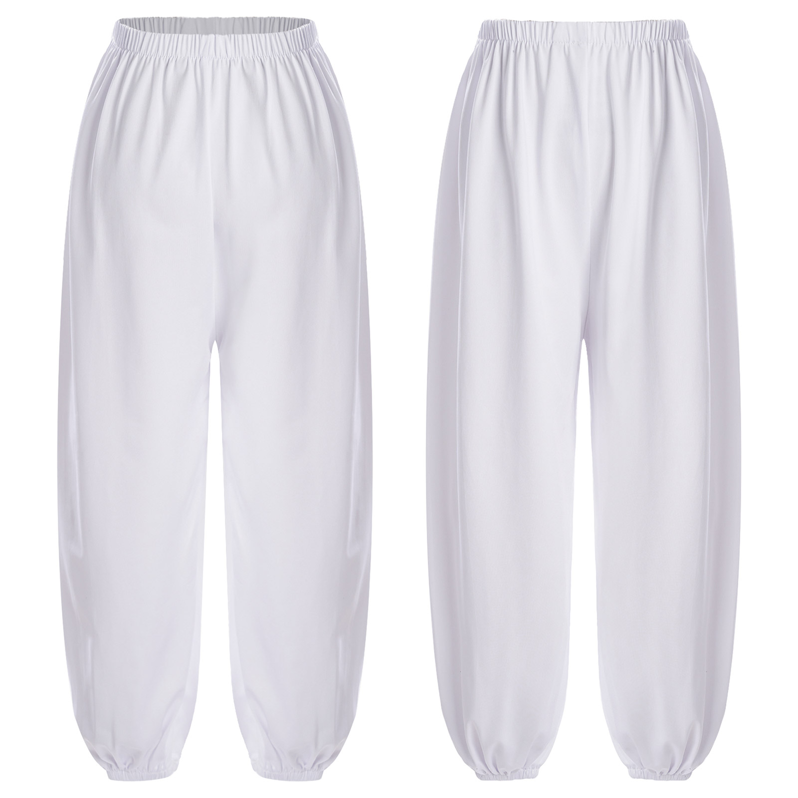 unisex freundlicher Kung Fu Hosen verlieren Hosen für Jungen Mädchen Alltagskleidung freundlicher Kampfhose für Taichi Kampfkunst Praxis: 3T / Helle Rosa