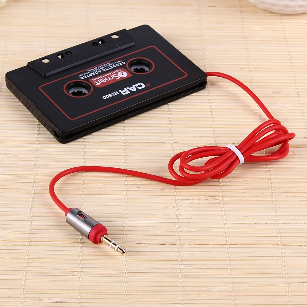 Convertidor de Audio de Cassette para coche, enchufe Jack de 3,5mm, adaptador de cinta de Cassette estéreo para coche, reproductor de cinta de Cable de Audio para iPhone, Cable auxiliar MP3