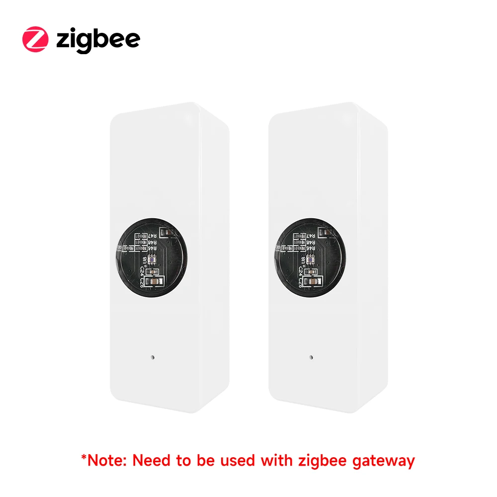 Tuya ZigBee Lichtsensor Luminantiesensor Verlichting Helderheidsdetector Domotica met Smart Life Device Linkage Tuya: Roze