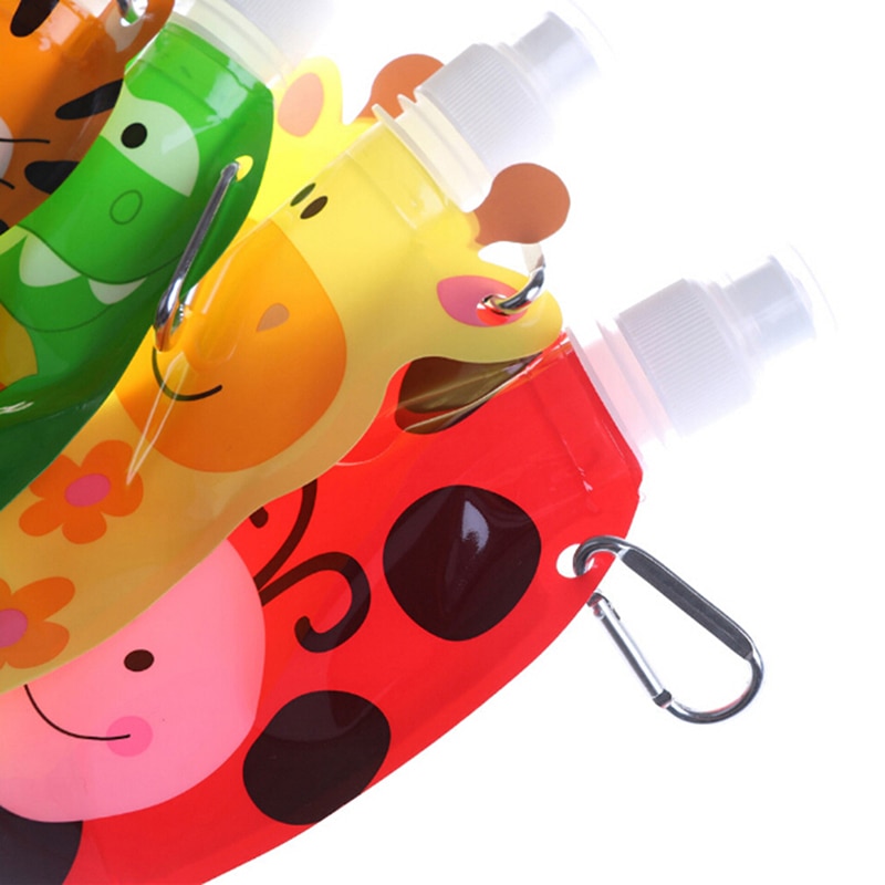 360 ml matposer babyemballasje gjenbrukbare klemmeposer plast smoothie klemmeposer påfyllbare låseposer