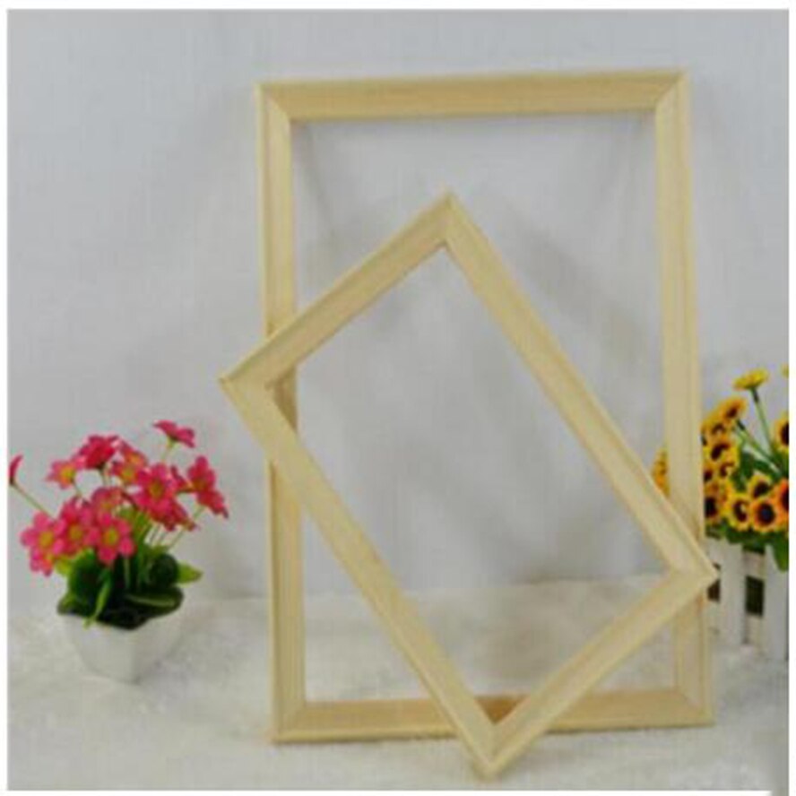 suit for all kinds Wood frame for canvas oil painting nature wood DIY Wooden stretcher big size picture inner frame