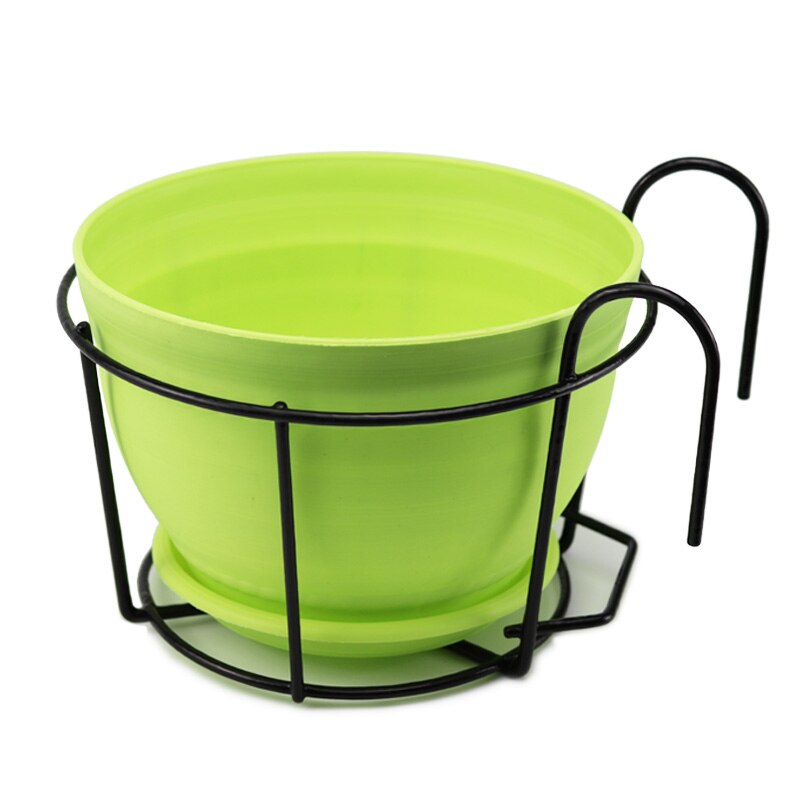 Hanging Flower Frame for Outdoor Fence Decor Flowerpot Hanging Rack Hanging Balcony Home Garden Decoration ypf83013