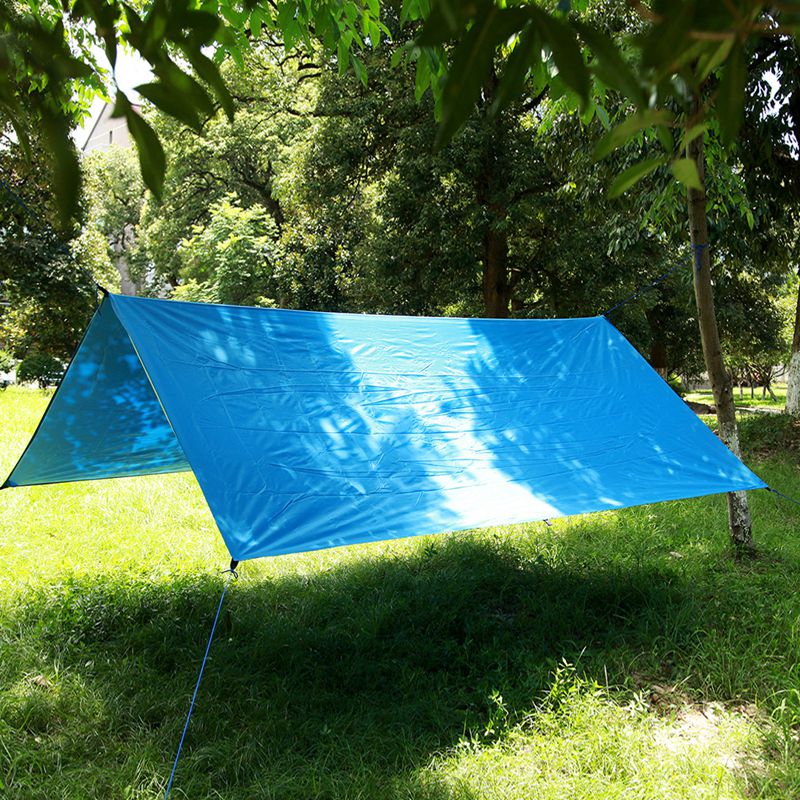 Outdoor-campingzelt, wasserdichte sonnenblende, strandmarkise, sonnenschutz, dünne, feuchtigkeitsbeständige matte, werkzeug