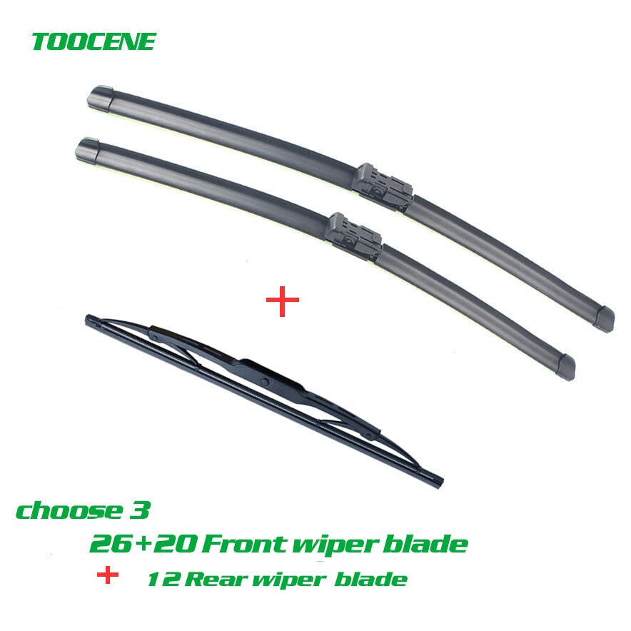 Front And Rear Wiper Blades For Volvo V60 Windshie... – Grandado
