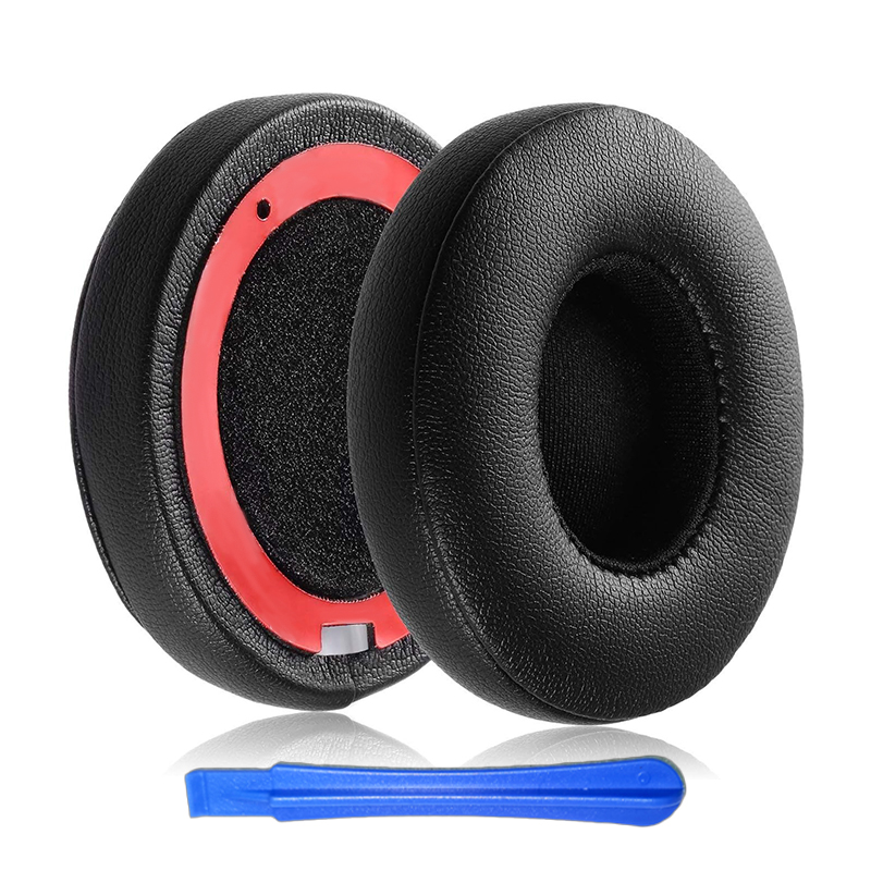 Kutou Vervangende Oorkussentjes Kussen Voor Beats Solo3 Solo2 Koptelefoon Oorkussens Dekking Solo 3 2 Foam Pad Oorkappen Reparatie Onderdelen