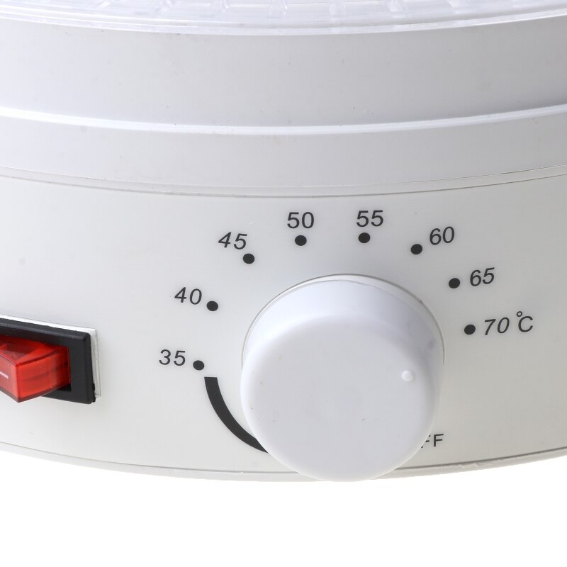 350W 3 Layer Food Dryer Countertop Food Dehydrator Machine with Temperature Control BPA Free