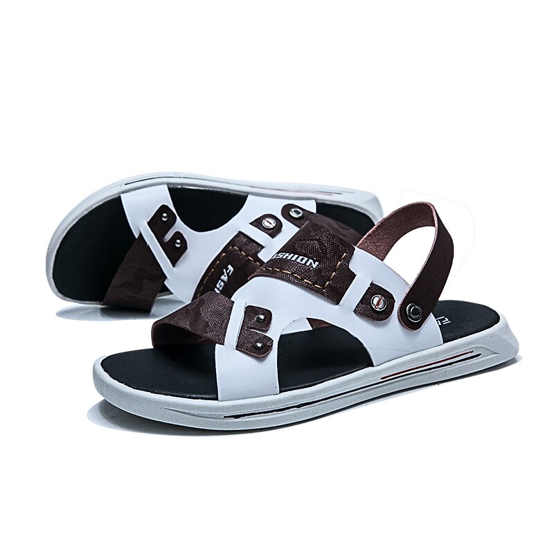 for para masculino roman man sandale classic de piel transpirables men verano shoes homme sandles da sandel rubber sandalia ete