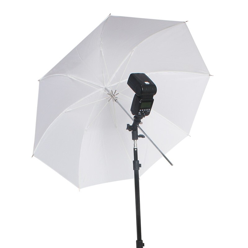 36" Photo Studio Video black sliver Umbrella Photography Translucent White Flash Light Diffuser Umbrella Camera Accessories