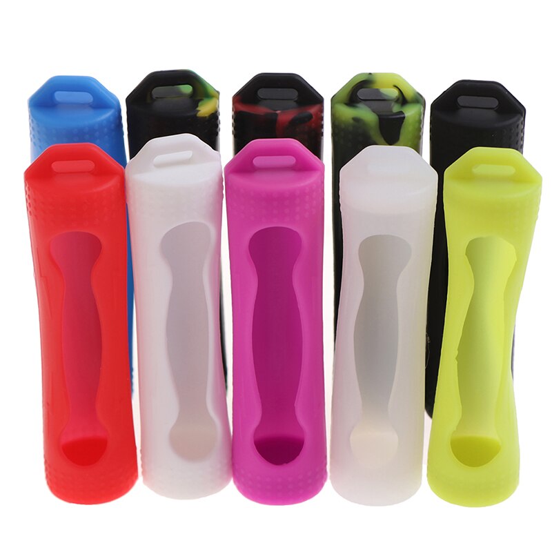 1PCS Silicone Sleeve Cover Case For 18650 Battery Protective Bag Pouch Battery Storage Box