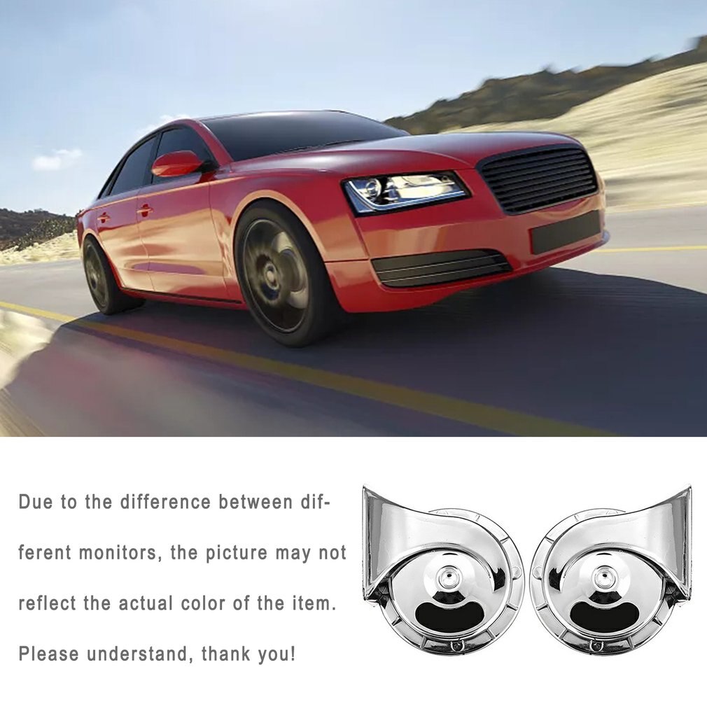 12V Loud 115dB Motorcycle Scooter Horn For Honda Suzuki Yamaha Kawasaki Ducati E - Foto 7