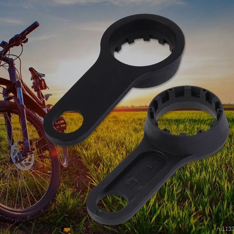 1 pçs bicicleta chave garfo dianteiro ferramentas de reparo da chave peças mountain bike garfo dianteiro chave remoção para sr suntour xct/xcm/xcr