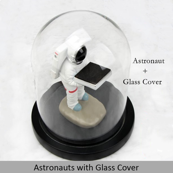 Individualitet ur stativ gammel husholderske astronauter ur opbevaringsboks sag ur display holder smykker organizer: Astronauter dækker