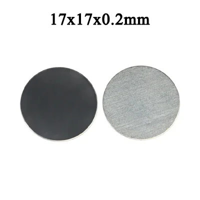 18650 Battery Spot Welding Cap Alternative Electrode Tip Cap Positive Spot Welding Accessories Battery Negative Flat Gasket: dark blue / 0.3mm