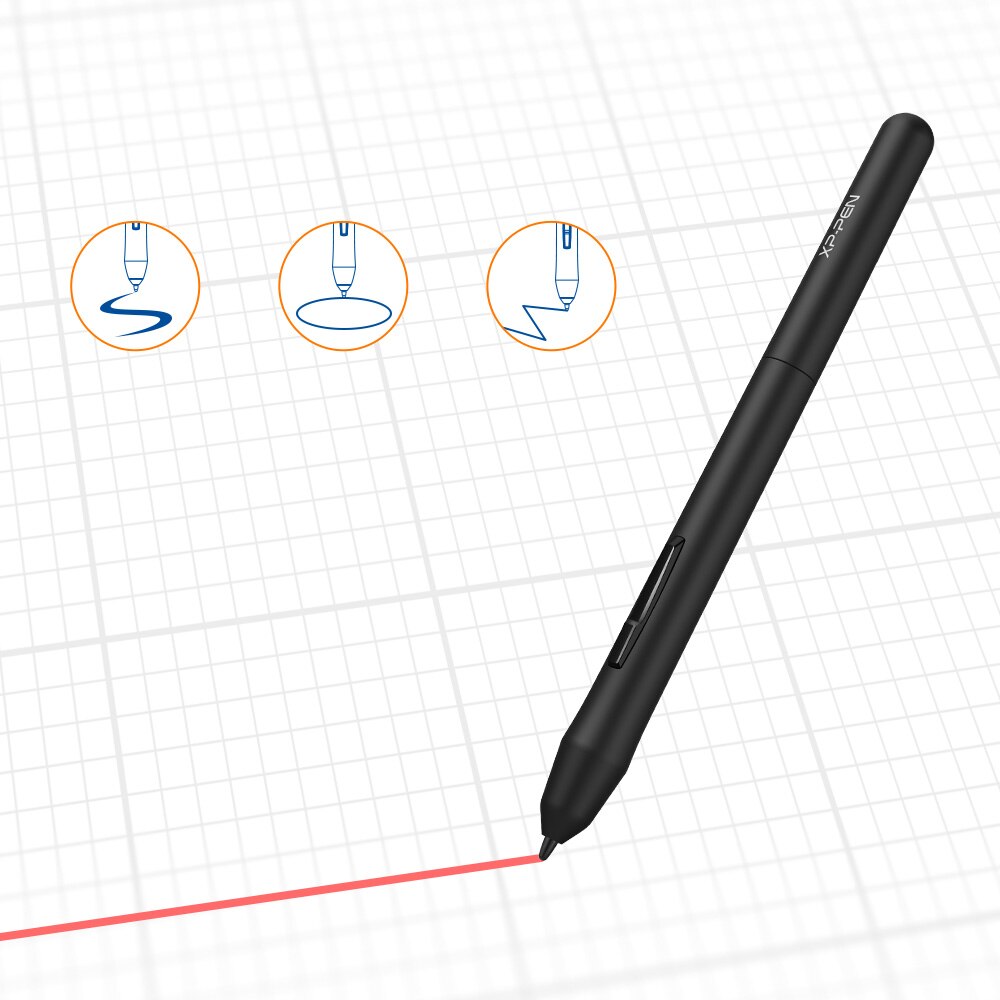 Ritplatta xppen  g430s grafisk ritplatta med 8192 trycknivåer batterifri stylus 4 x 3 tums surfplatta för windows mac