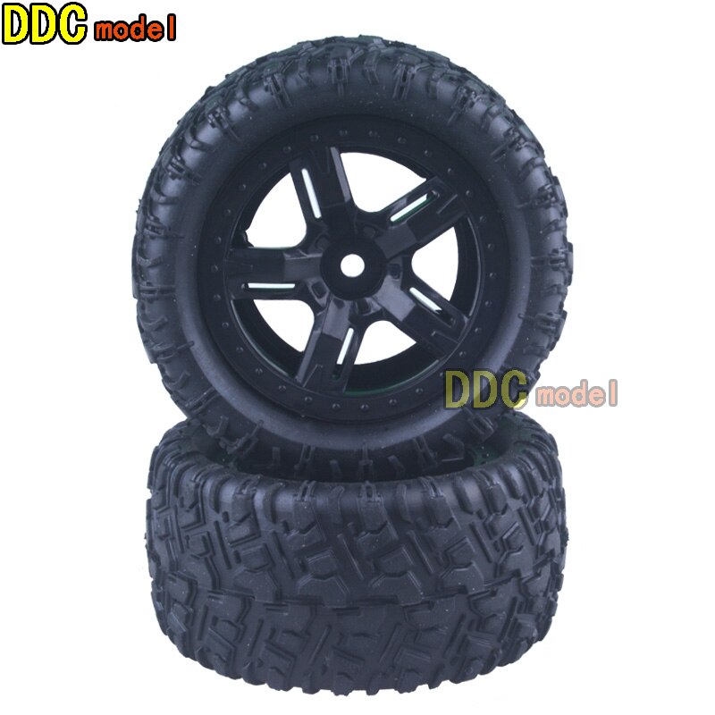 Remo P6973 Rubber Tires Assembly For 1/16 smax 1621 1625 1631 1635 1651 1655 Vehicle Models RC Car metal upgared parts