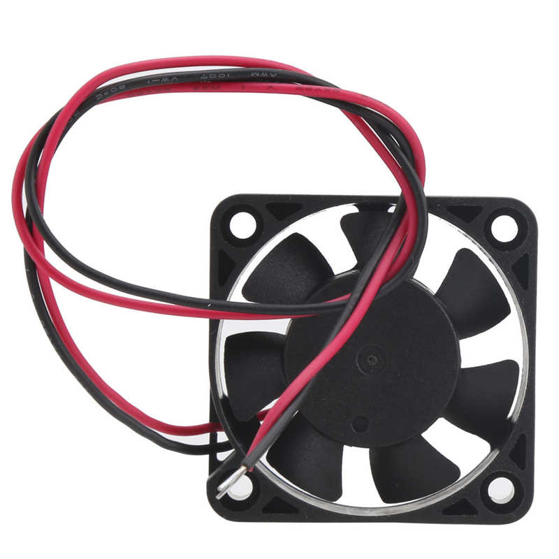 12V 0.09A Motor Cooling Fan Plastic High Temperature Resistance Motor Heat Dissipation DC Cooling Fan