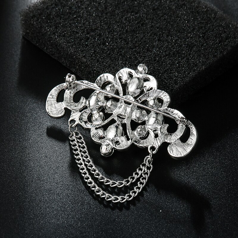 Weimanjingdian fabrieksverkoop, rechtstreeks uit de art deco fabriek, met heldere kristallen strass steentjes, broches voor dames of bruiloften.