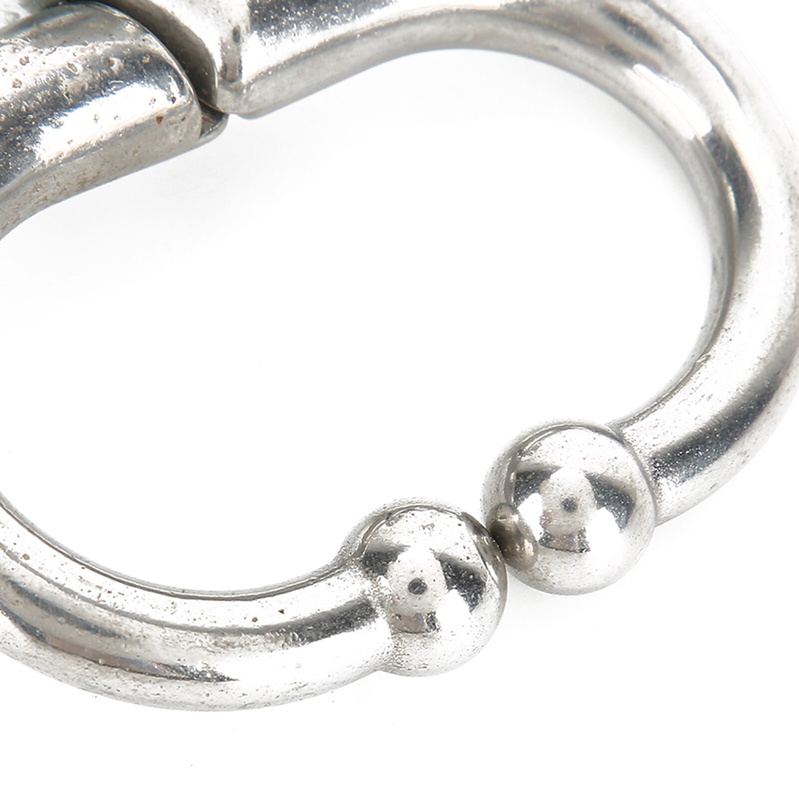 Livestock Cattle Stainless steel Bull Spring Nose Clamp Cow Nose Plier Farm Animal Cattle Horse Feeding Equipment