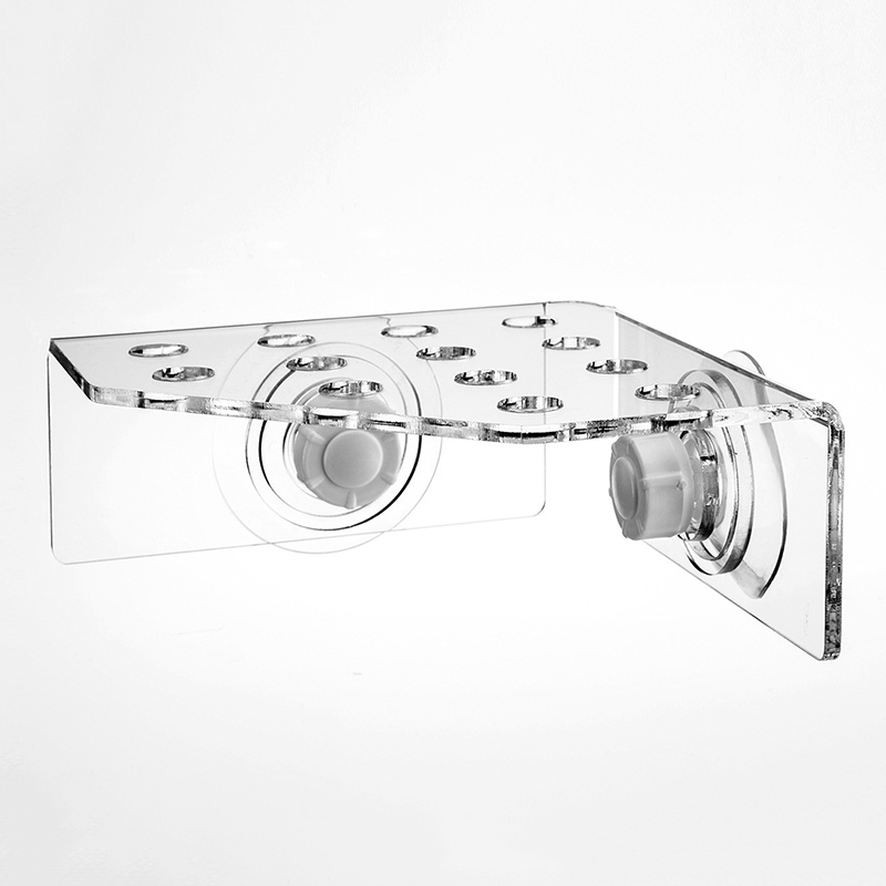 Clear Acryl 5Pcs Coral Frag Stekkers Aquarium Coral Frag Rack Stekkers Houder Fish Tank Marine Reef Accessoire Deel Niet giftig: CRB 13