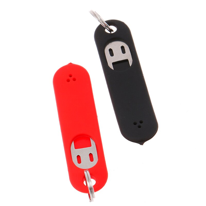1Pcs 46*12Mm Universele Anti-Verloren Kaart Pin Sim Card Remover Lade Eject Tool Met Cover