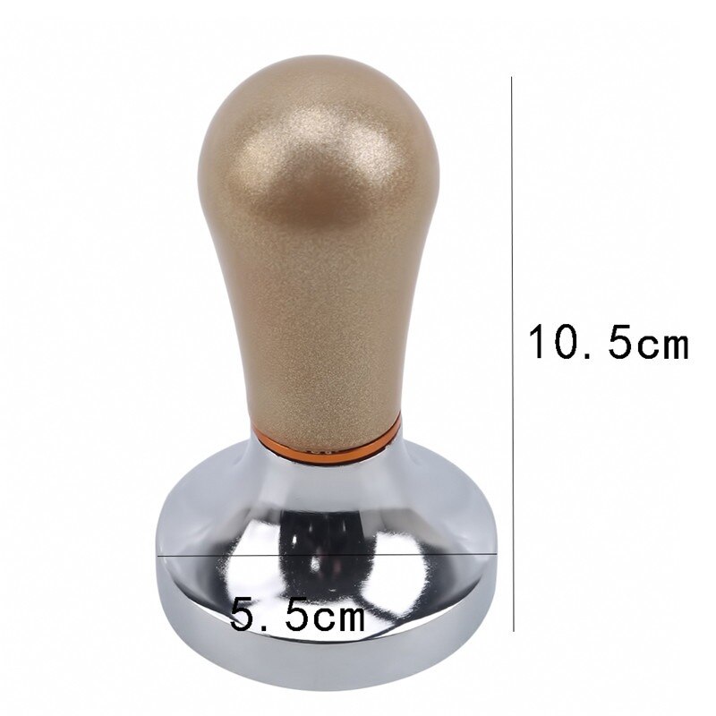 Handmatige koffie siliconen pad stampmat barista koffie espresso stampen latte art pen stamper houder thuis koffie accessoires: 443313