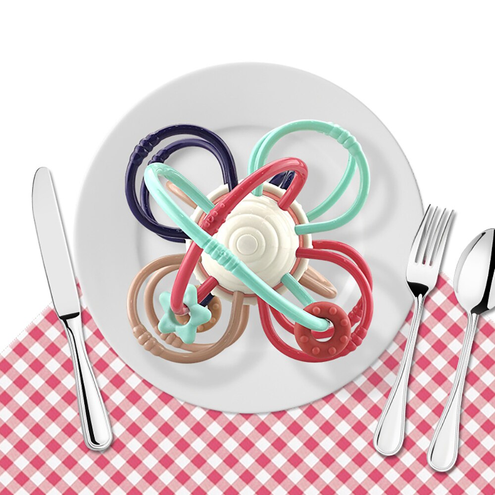 Rammelaars Mobiele Naar Bed Baby Speelgoed Bell Zacht Plastic Activiteit Game Bal Leuke Crib Wandelwagen Baby Speelgoed